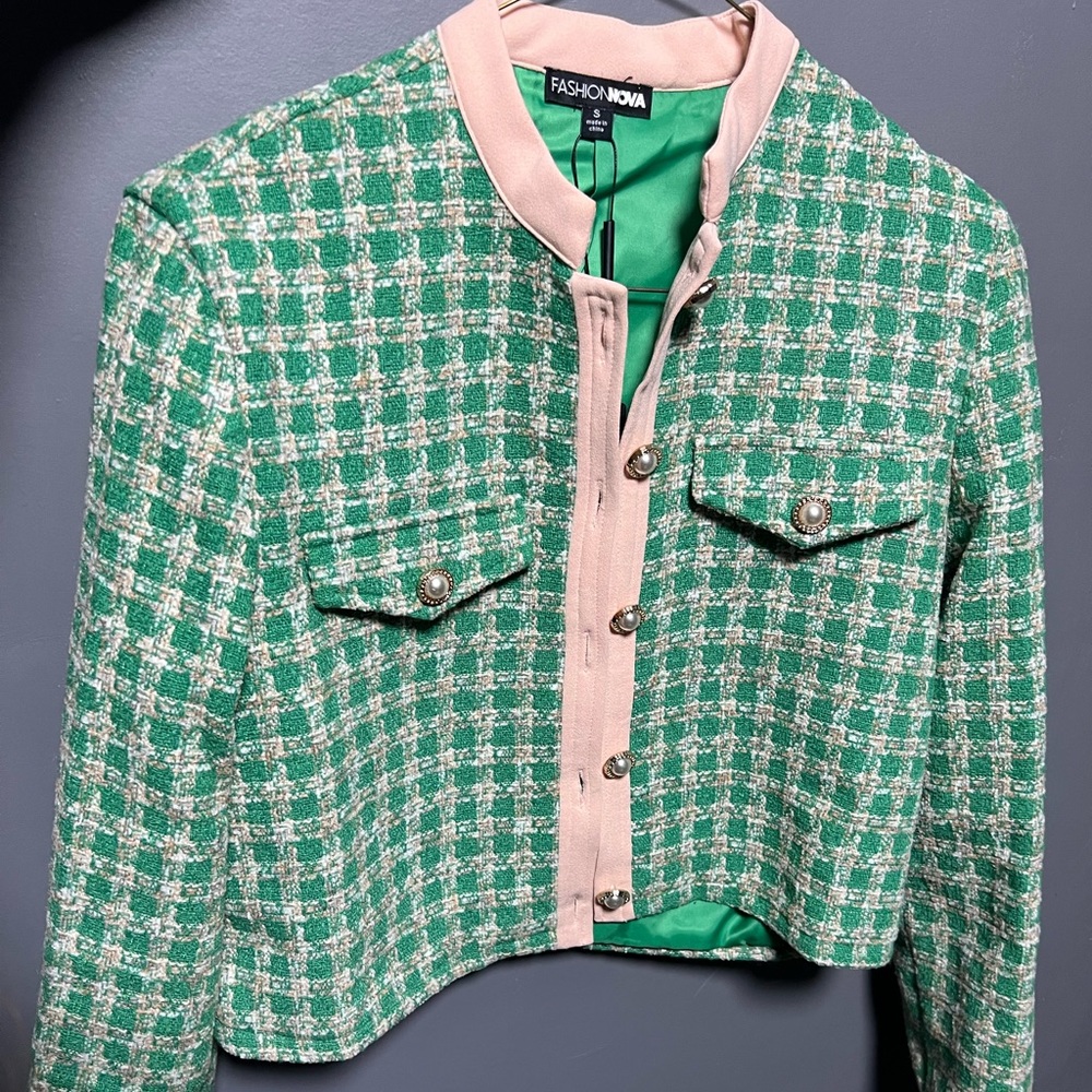Fashion Nova tweed jacket